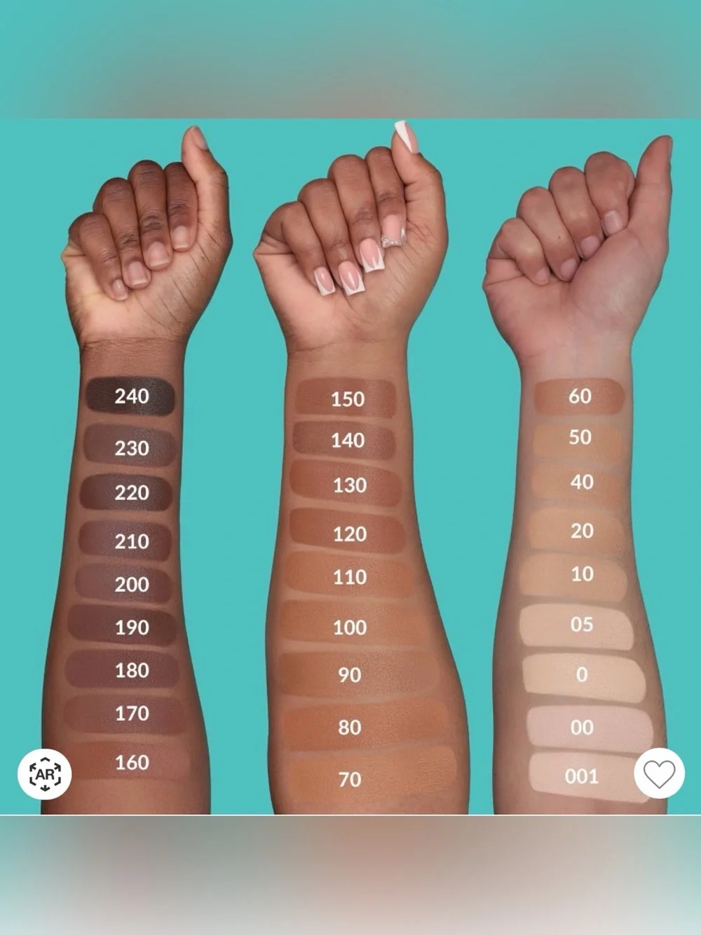 Thread (Set of 3) #50 Complexion Stick -  Light Tan Neutral Matte Finish. NWT